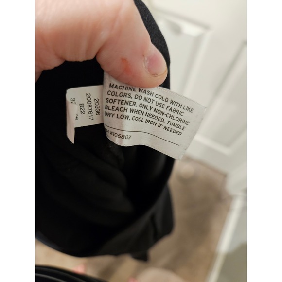 Duluth Trading NoGA Naturale Cotton Slim Leg Pants – Women's M x 31'' Jet Black - Picture 6 of 8